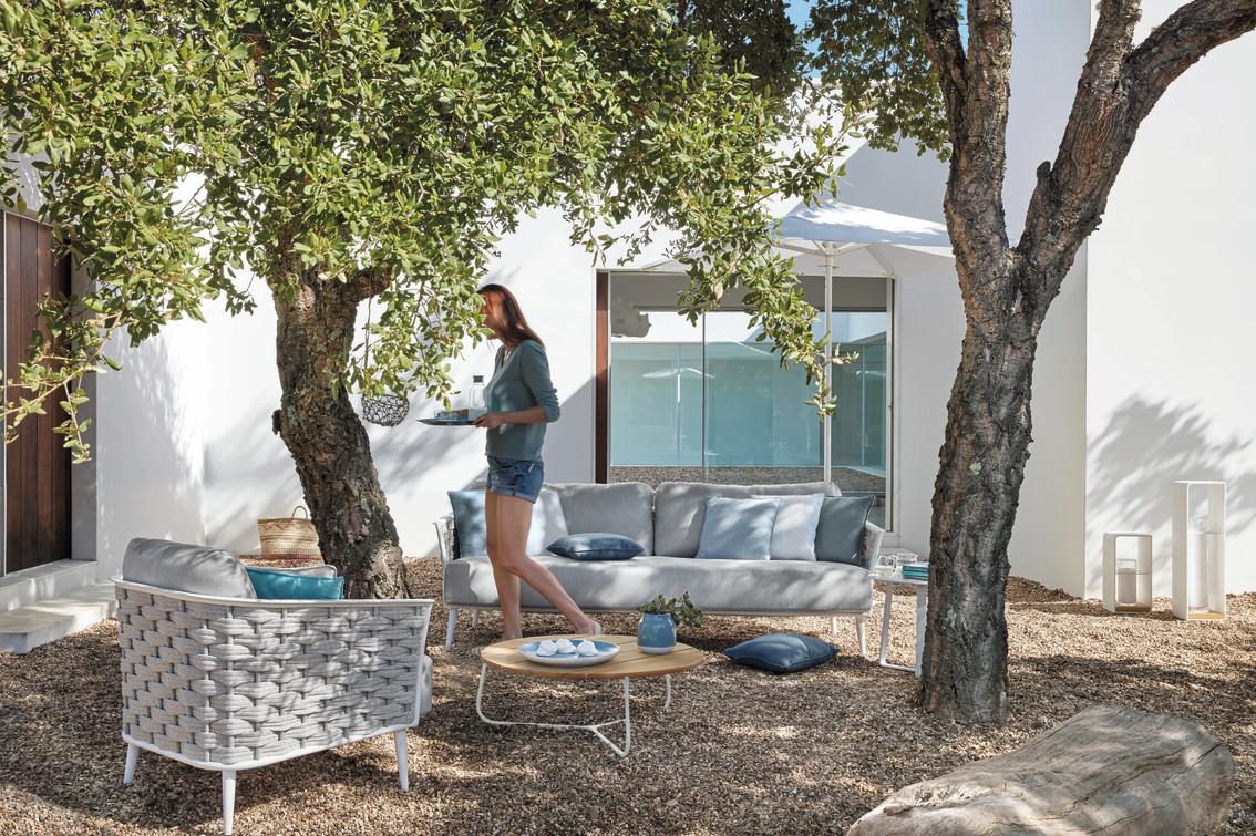 MNST153 Журнальные столики pcsts белые f8 ⌀100см Manutti Mood - Вид №35