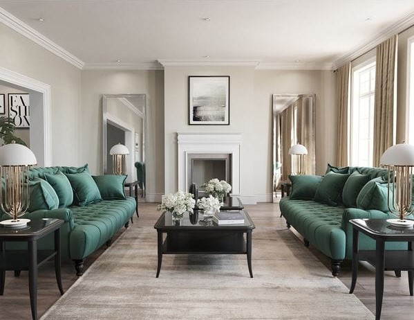 Диван Providence прямой голубой UNICO ДИЗАЙНЕРСКИЕ 248879 Голубой  - Вид №3