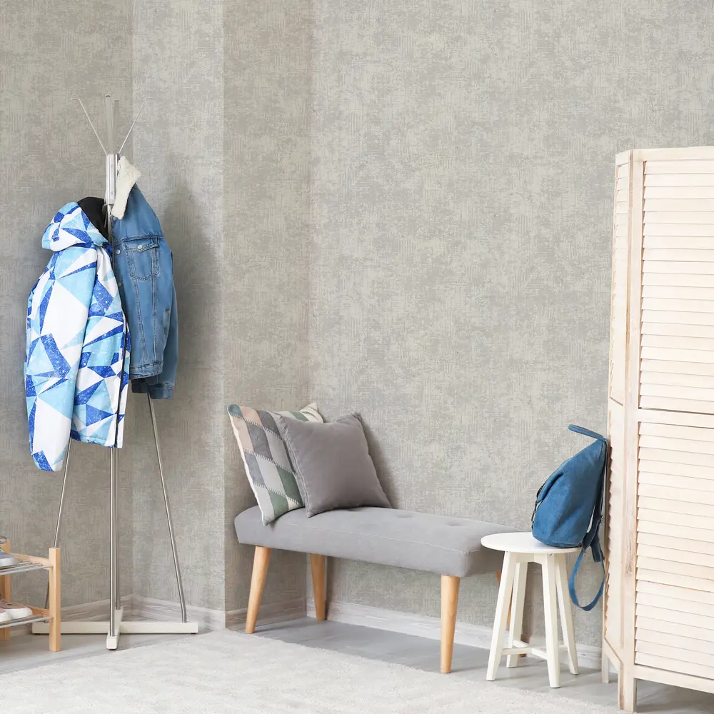 WALL DECOR Гранж: флизелиновые обои бежевого оттенка для стильного интерьера 85310366 STLM-0061195 - Вид №3