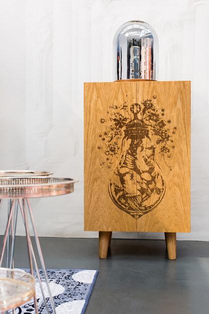 Mineheart Настольная лампа из зеркального стекла Mirror dome Lig/069 - Вид №2