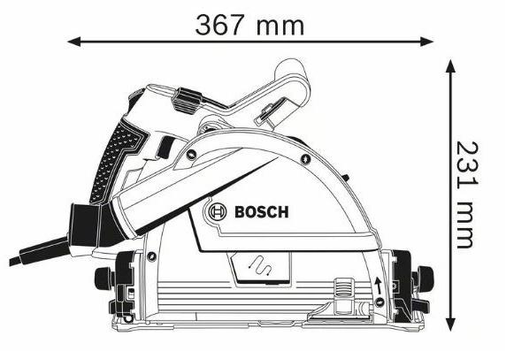 BOSCH PROFESSIONAL Погружная пила sun-id-1467045 - Вид №1