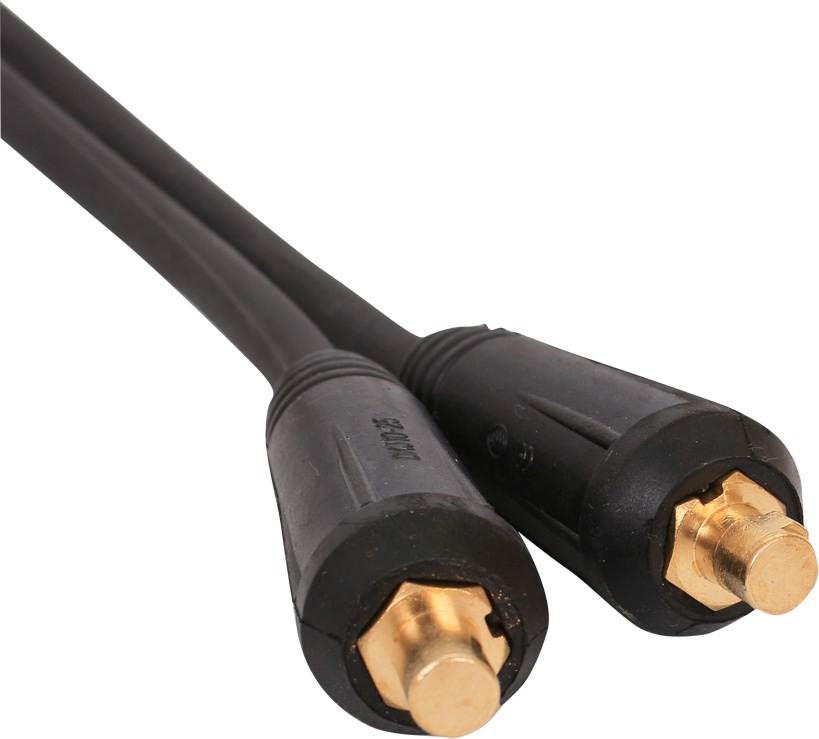 64968 Калибр Комплект сварочных проводов с электрододержателем и зажимом массы КГ1-25 