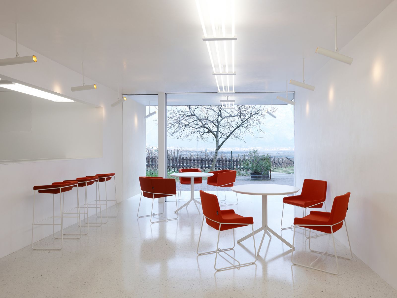 Высокий стальной барный стул ROSSIN Тонизирующий металл ARCH-00031371 - Вид №5