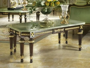 Modenese Gastone Прямоугольный мраморный журнальный столик Deluxe