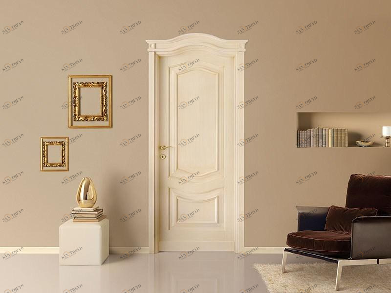 LEGNOFORM Дверь из лакированного массива дерева Cornici sun-id-1451140