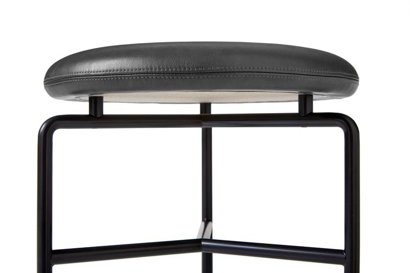 BassamFellows Низкий стальной табурет Circular Cb-260 - Вид №2