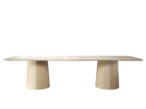 Прямоугольный обеденный стол из массива дерева