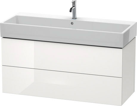 LC627905151 L-Cube Тумбочка подвесная Сосна коричневая, декор Duravit - Вид №2