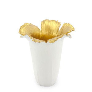 300169-18 ABHIKA ПОДСВЕЧНИК ANGEL WHITE/GOLD