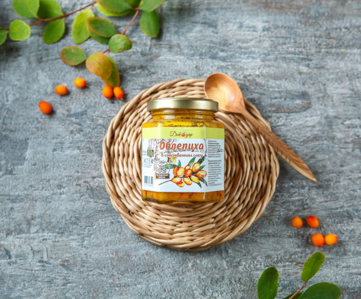 7264 Облепиха в собственном соку Вкусляндия 