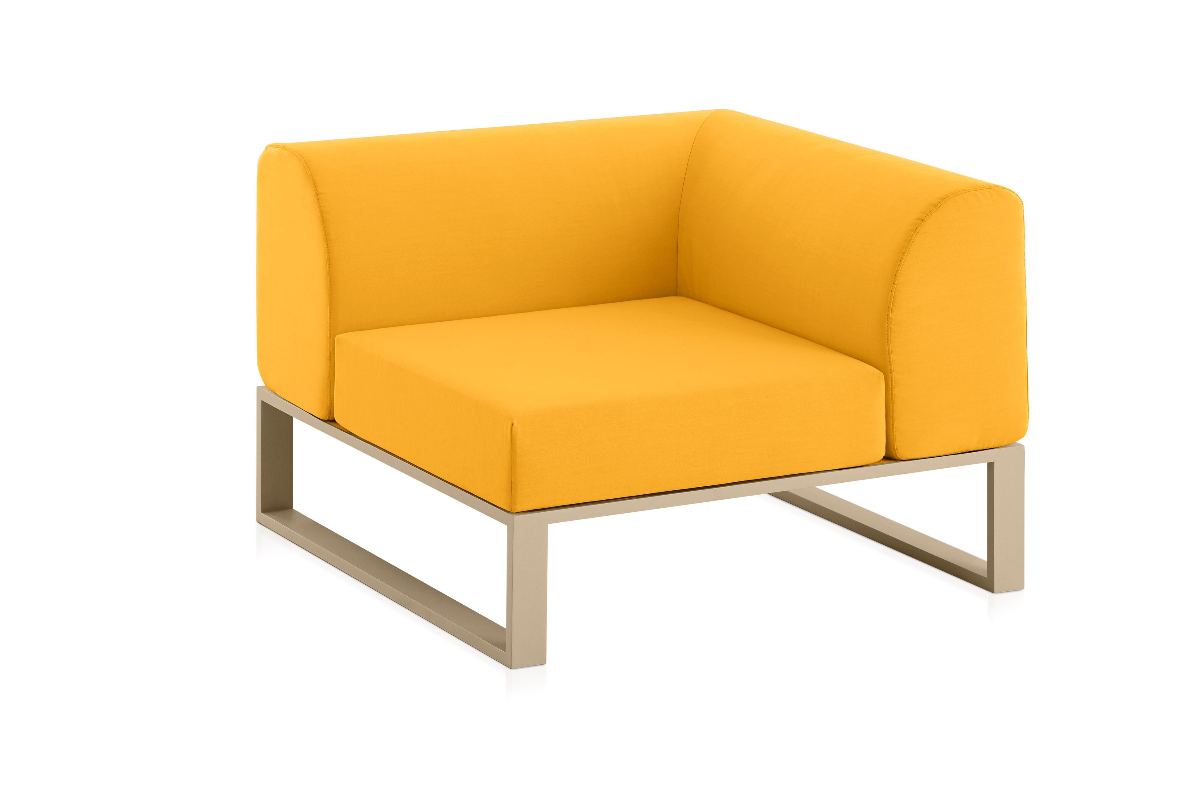 Съемное угловое садовое кресло из ткани Diabla Ploid ARCH-00078738 - Вид №19