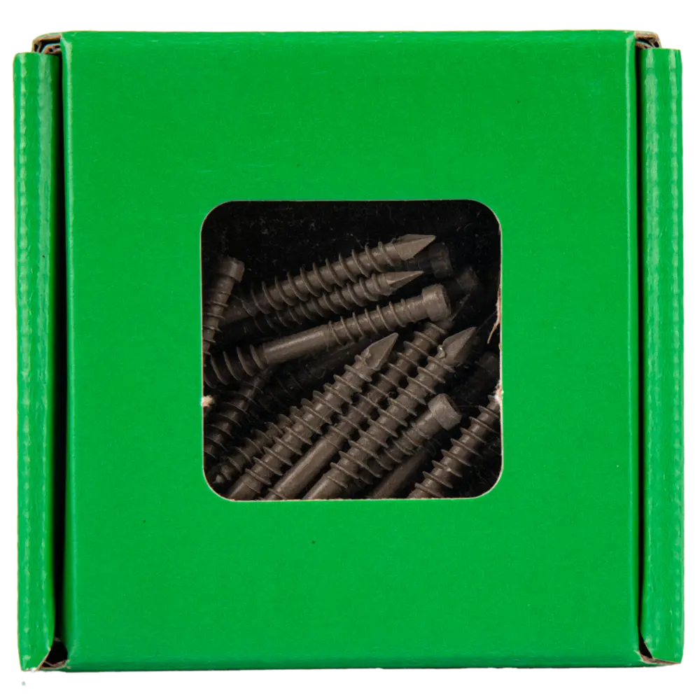 Гвозdeck — скрытые саморезы для террасной доски 5×60 мм (100 шт) 89372029 STLM-1578072 - Вид №1