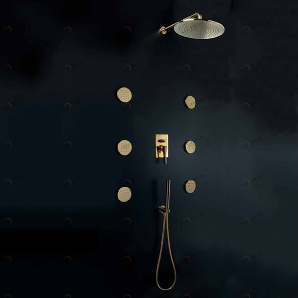 Боковая форсунка для душа круглый D10см 60.142G  MAIER HYDROTERAPIA MAIER HYDROTERAPIA 60142G