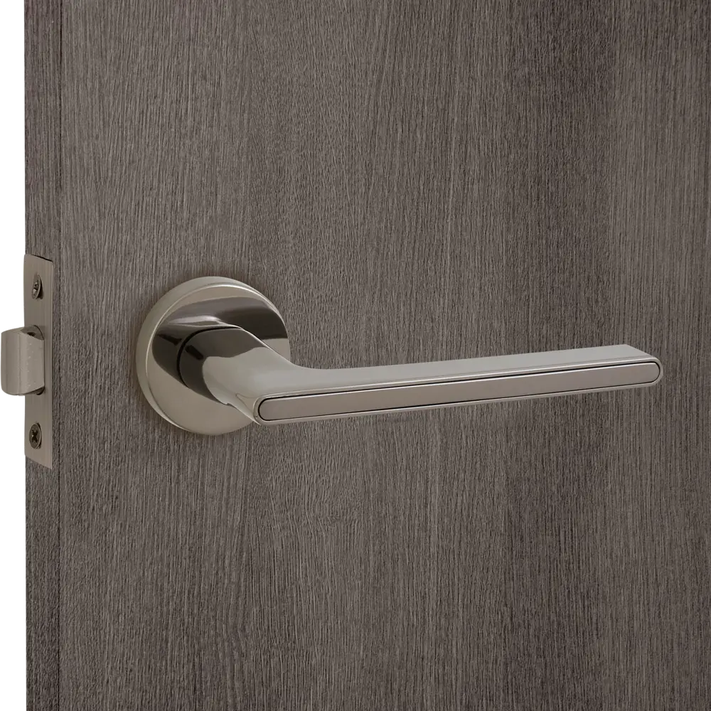 Дверные ручки 141 F комплект цвет графит 85224938 STLM-2101935 Santreyd  - Вид №8