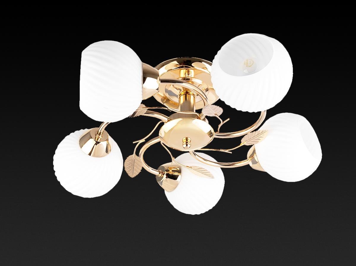 Потолочная люстра Toplight Maria TL3510X-05FG TOPLIGHT MARIA 183555 Белый - Вид №1