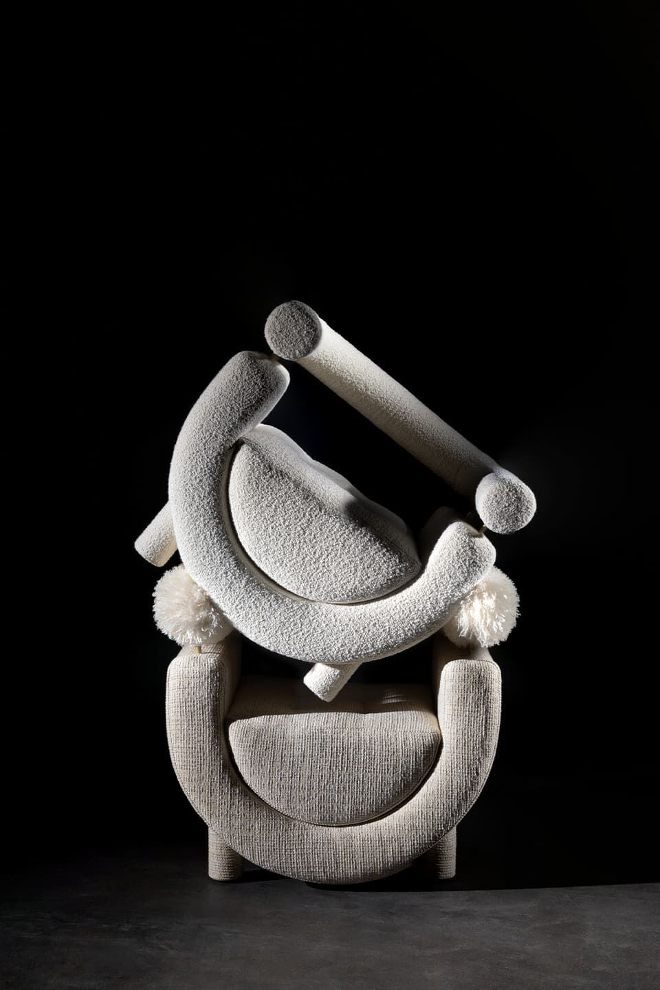 Тканевое кресло с подлокотниками Greenapple MEL ARCH-00109243 - Вид №15