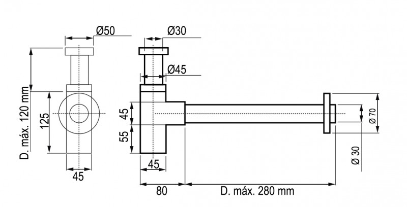 SFR Круглый сифон Plumbing Martí 1921 Marti 1921  - Вид №20
