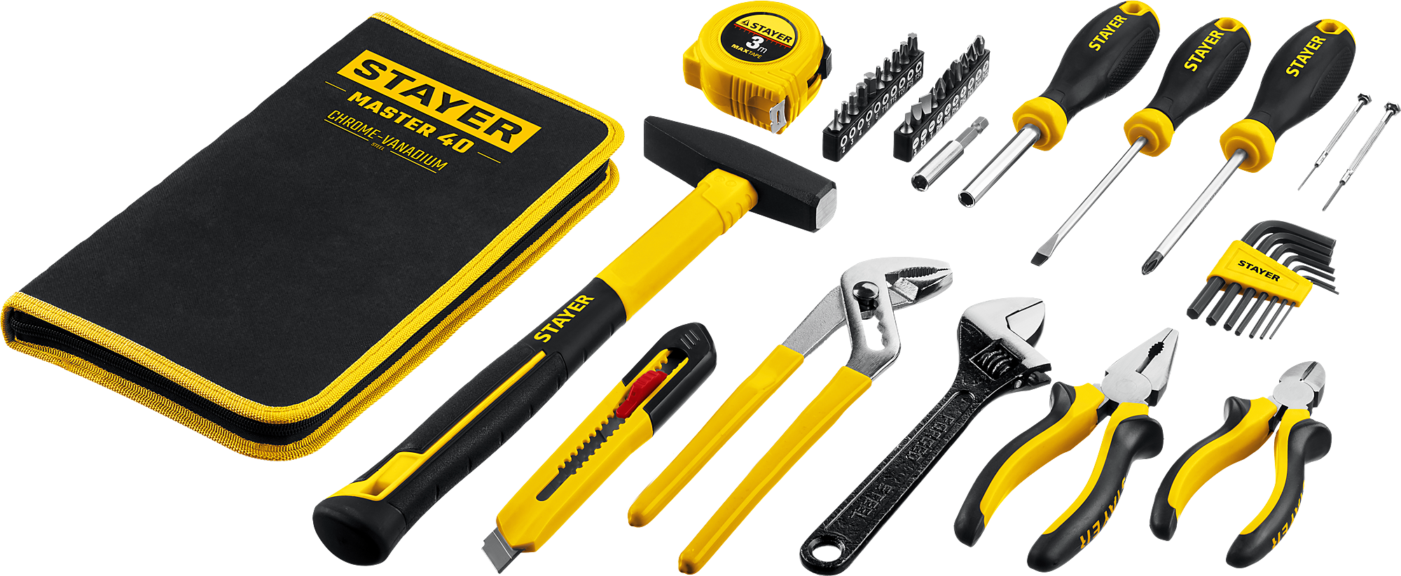 Набор инструментов Stayer 22052-H40 9107372 STDN-0061683 - Вид №1