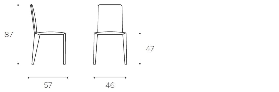 Мягкий стул из ткани EPÒNIMO Nova ARCH-00067050 - Вид №4