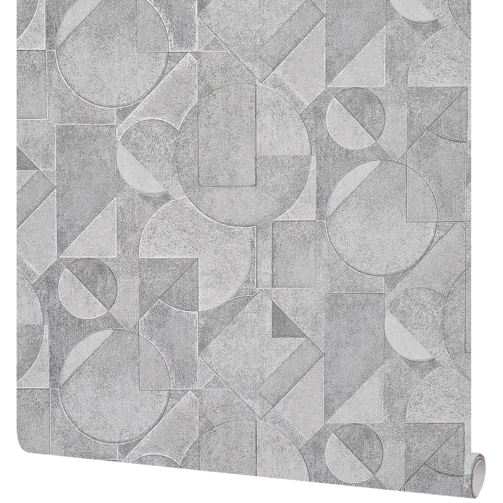 Обои флизелиновые Ateliero Cubus серые 1.06 м AT88194-06 STLM-2081610