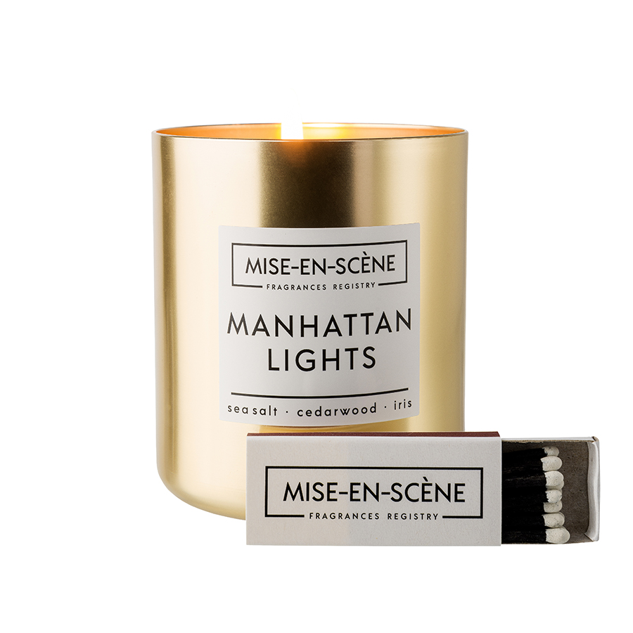 VV050AQMS Свеча ароматическая mise en scene, manhattan lights, 50 ч Ambientair  - Вид №5