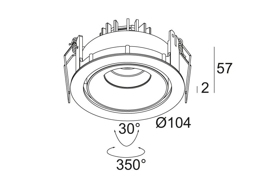 Регулируемый потолочный светодиодный прожектор Deltalight Reo ARCH-00144828 - Вид №7