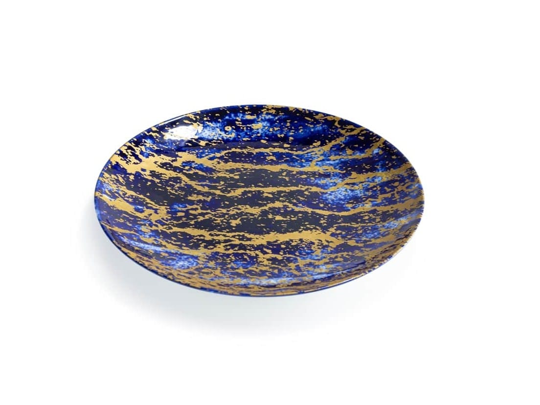 Фарфоровая десертная тарелка Non Sans Raison Magma Cobalt ARCH-00080312 - Вид №2