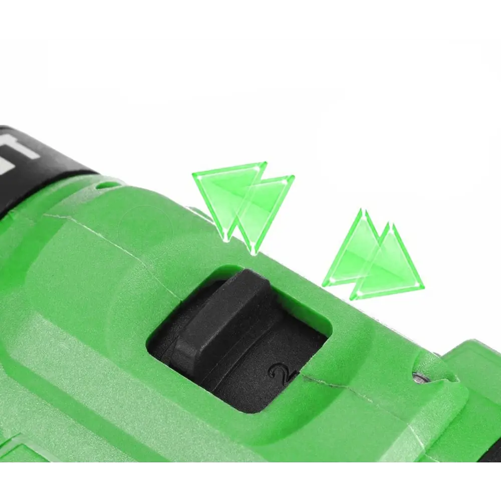 Дрель-шуруповерт аккумуляторная бесщеточная Zitrek Greenpower 20 Pro, 20 В Li-ion 2x4 Ач STLM-2114249 - Вид №2