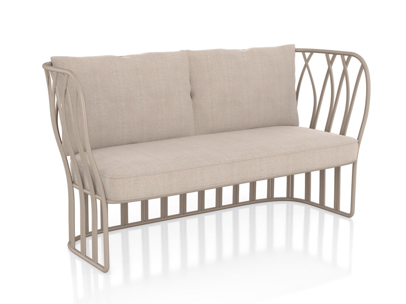 2-местный тканевый садовый диван YAAZ Koru ARCH-00053208