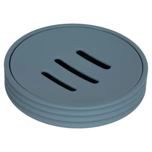 Мыльница SWENSA Rail синяя матовая для ванной комнаты 89380206