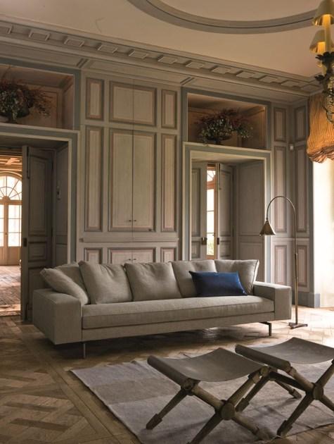 Verzelloni Секционный диван со съемным чехлом из ткани Irving sun-id-1496718 - Вид №8