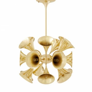 Люстра Miles Davis от Eichholtz 109388 EICHHOLTZ ДИЗАЙНЕРСКИЕ, EICHHOLTZ 060550 Латунь