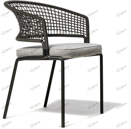 TRIBÙ Садовый стул с подлокотниками Ctr 01118