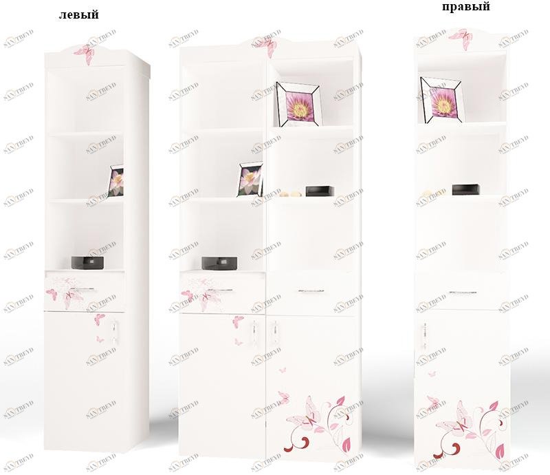 Стеллаж узкий ABC-KING Фея левый 4631147954756