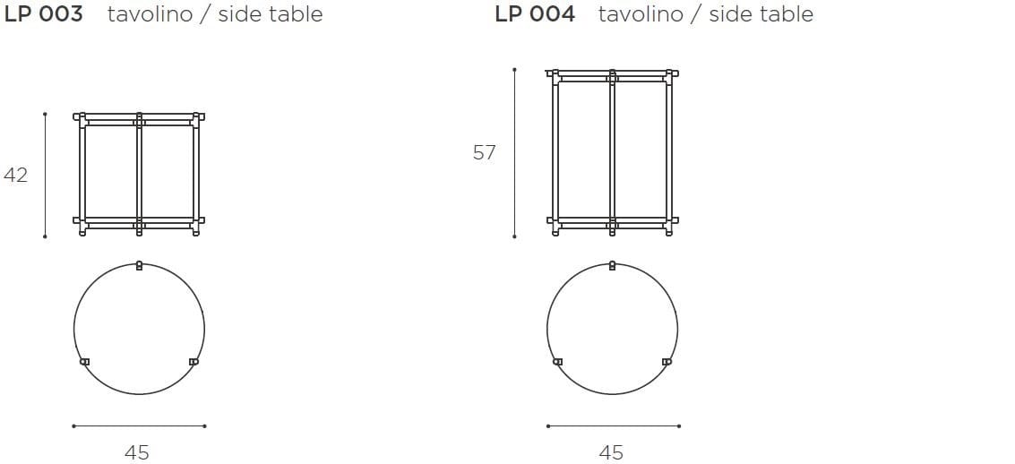 Круглый Хрустальный журнальный столик EPÒNIMO Долгоиграющая ARCH-00069077 - Вид №5