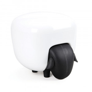 QL10227-BK-WH Держатель для ватных дисков sheep чёрный-белый Qualy