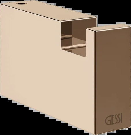 Крючок для халата 20921 030 Gessi Rettangolo k МЕДЬ PVD