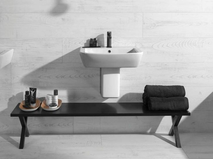 100130719 Подвесная раковина настенная овальная Noken Urban белая - Вид №2