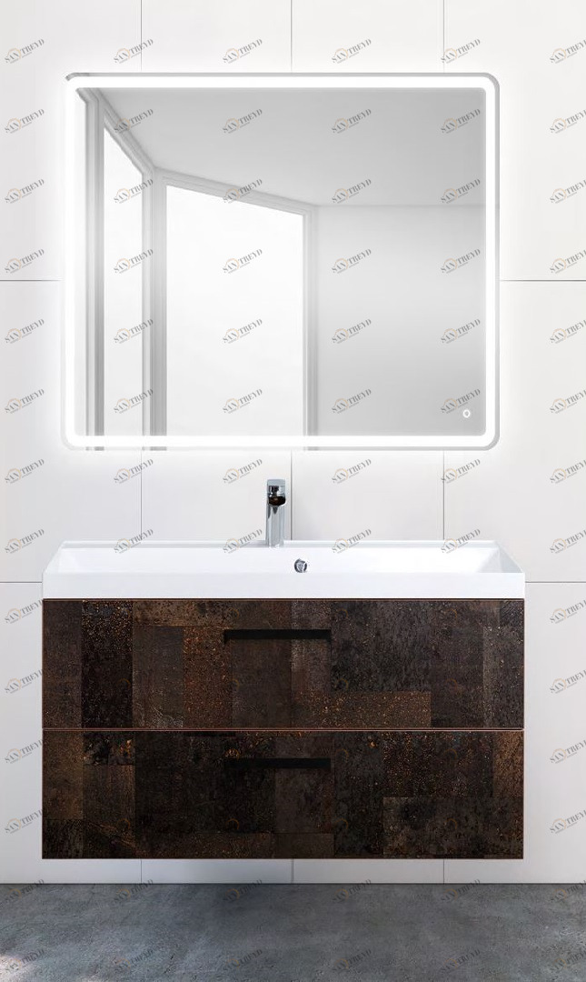 Мебель для ванной BelBagno AURORA-900-2C-SO-MET