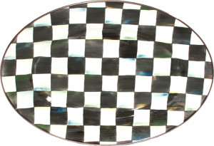 10594952 Mackenzie-Childs Блюдо овальное малое Металл