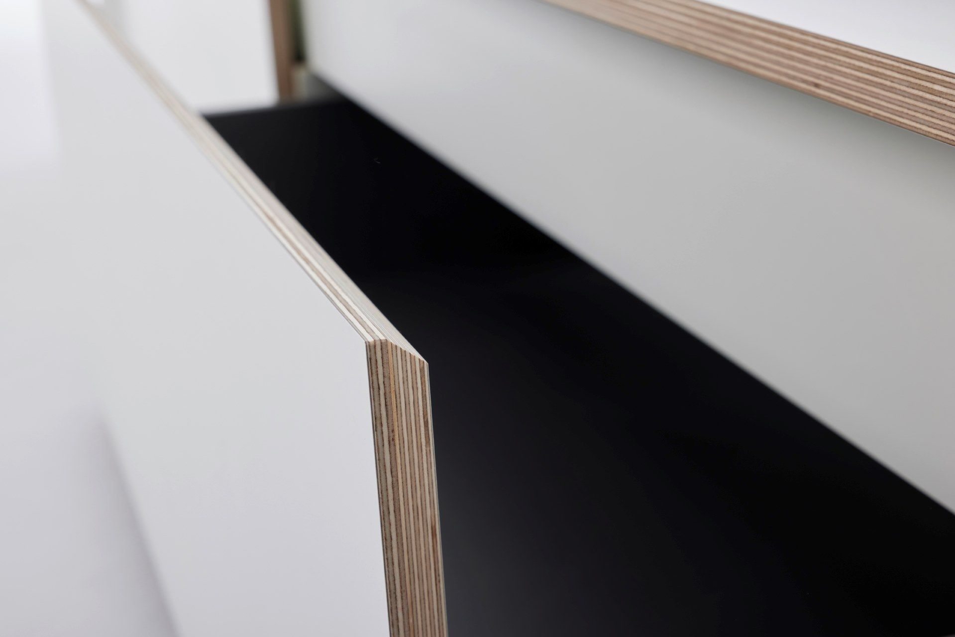 Односпальная кровать для хранения в фанере Müller Small Living SPAZE ARCH-00083318 - Вид №51