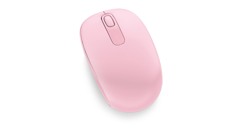 U7Z-00024 wireless mouse 1850, light orchid Microsoft Santreyd  - Вид №1