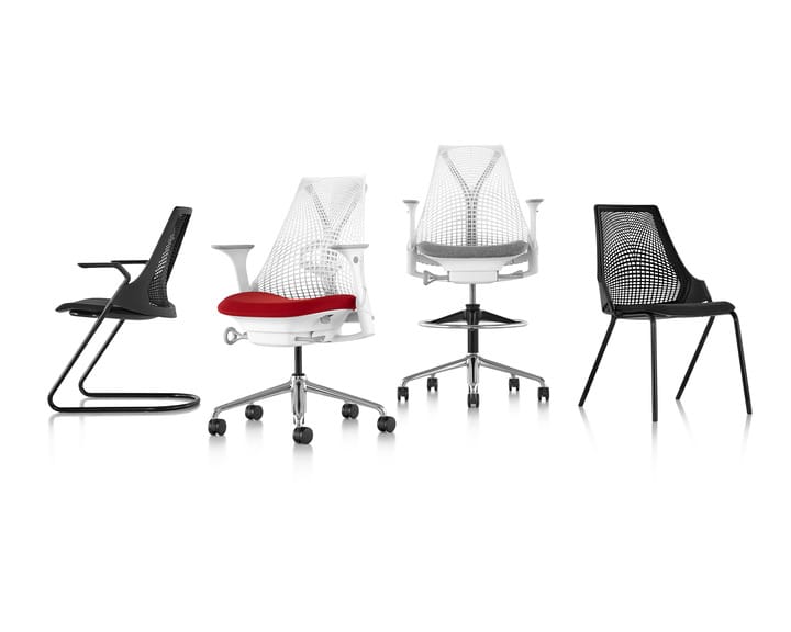 Тканевый стул с подлокотниками Herman Miller Sayl ARCH-00144514 - Вид №6