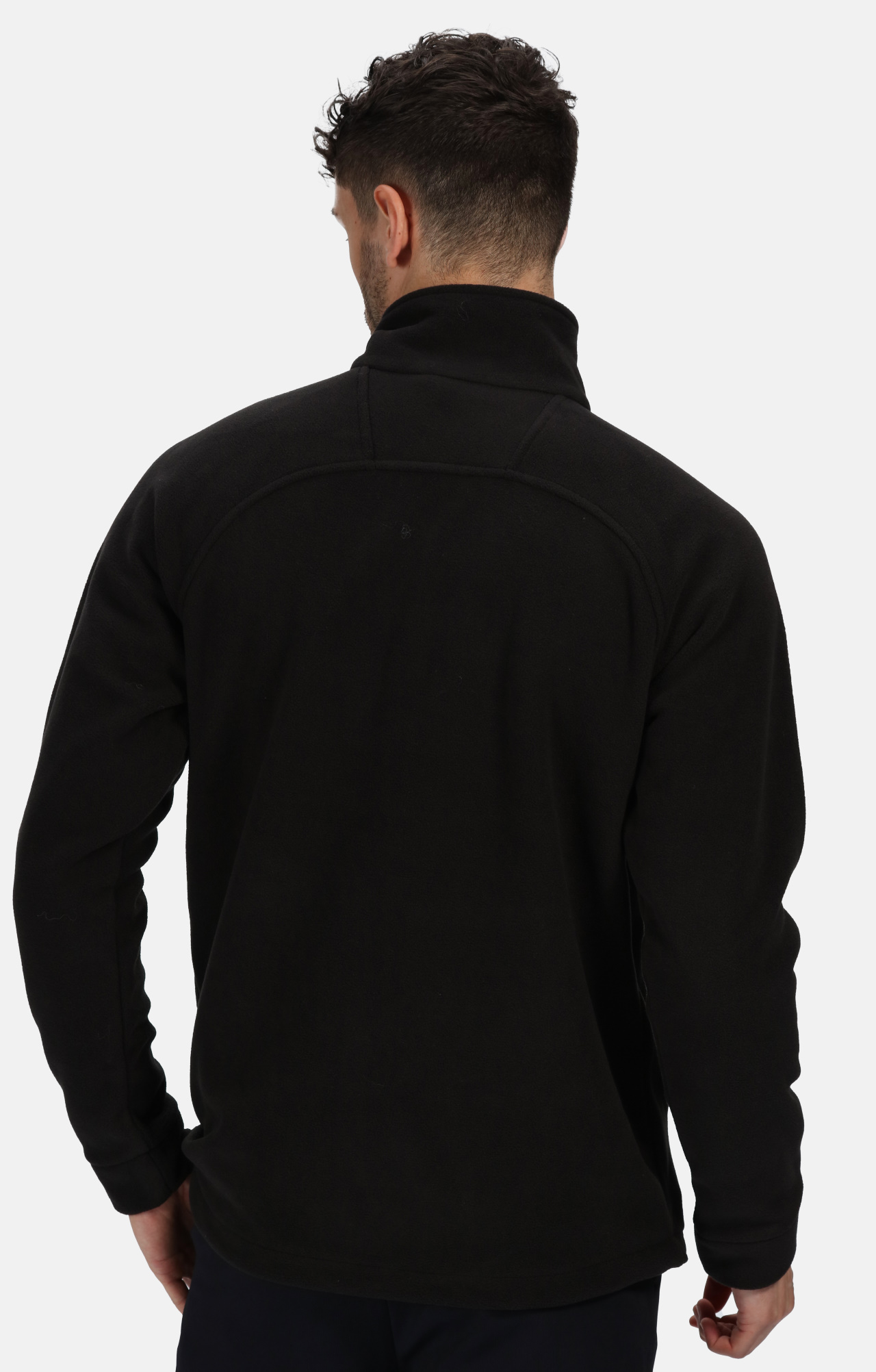 5046018 Куртка РЕГАТТА ПРОФЕШИОНАЛ СИГМА флисовая черная  Демисезонная одежда размер XL (58-60) Спецодежда  - Вид №4