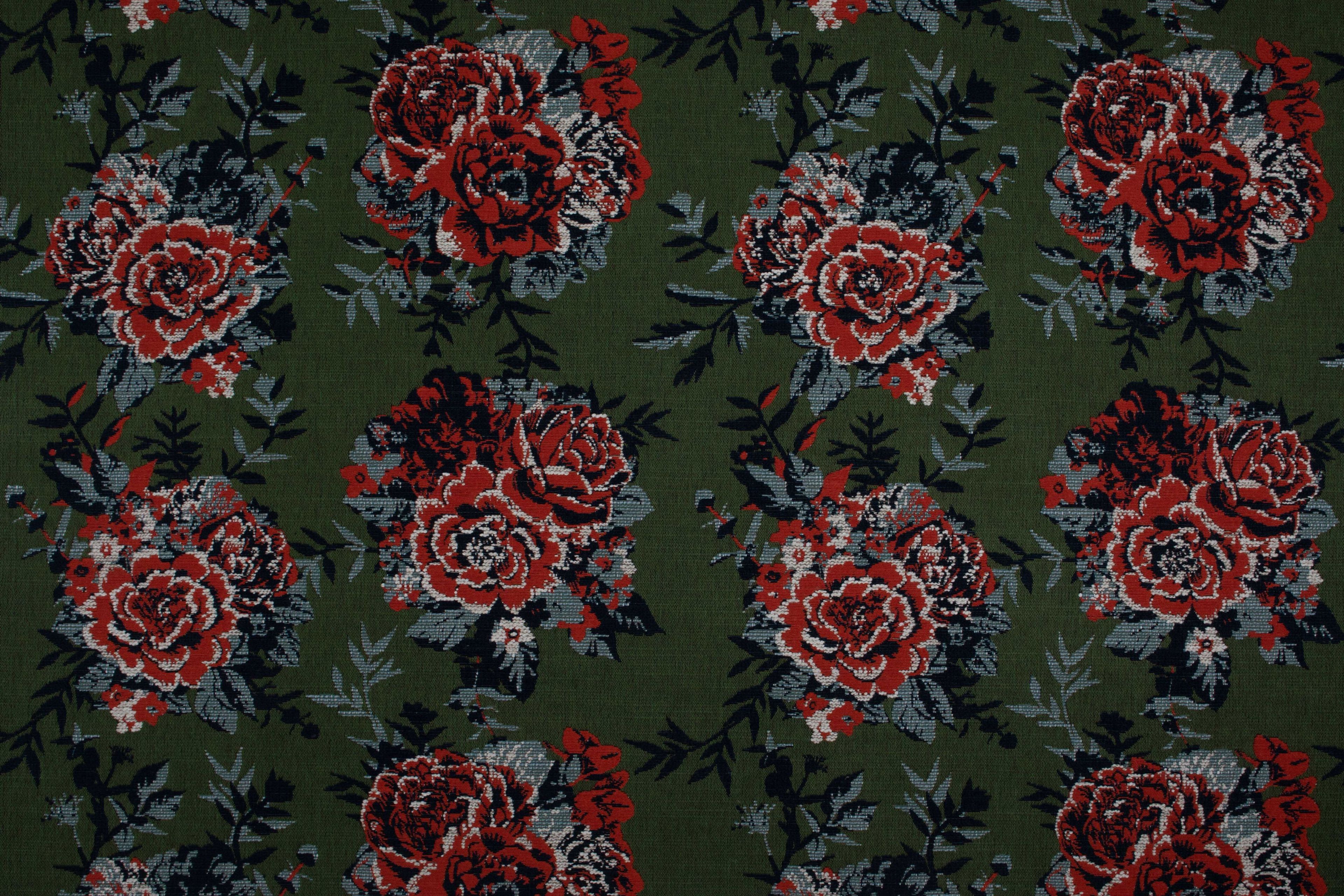 Хлопчатобумажная ткань с цветочным рисунком LELIEVRE Quenin-Belle Époque ARCH-00055227 - Вид №3