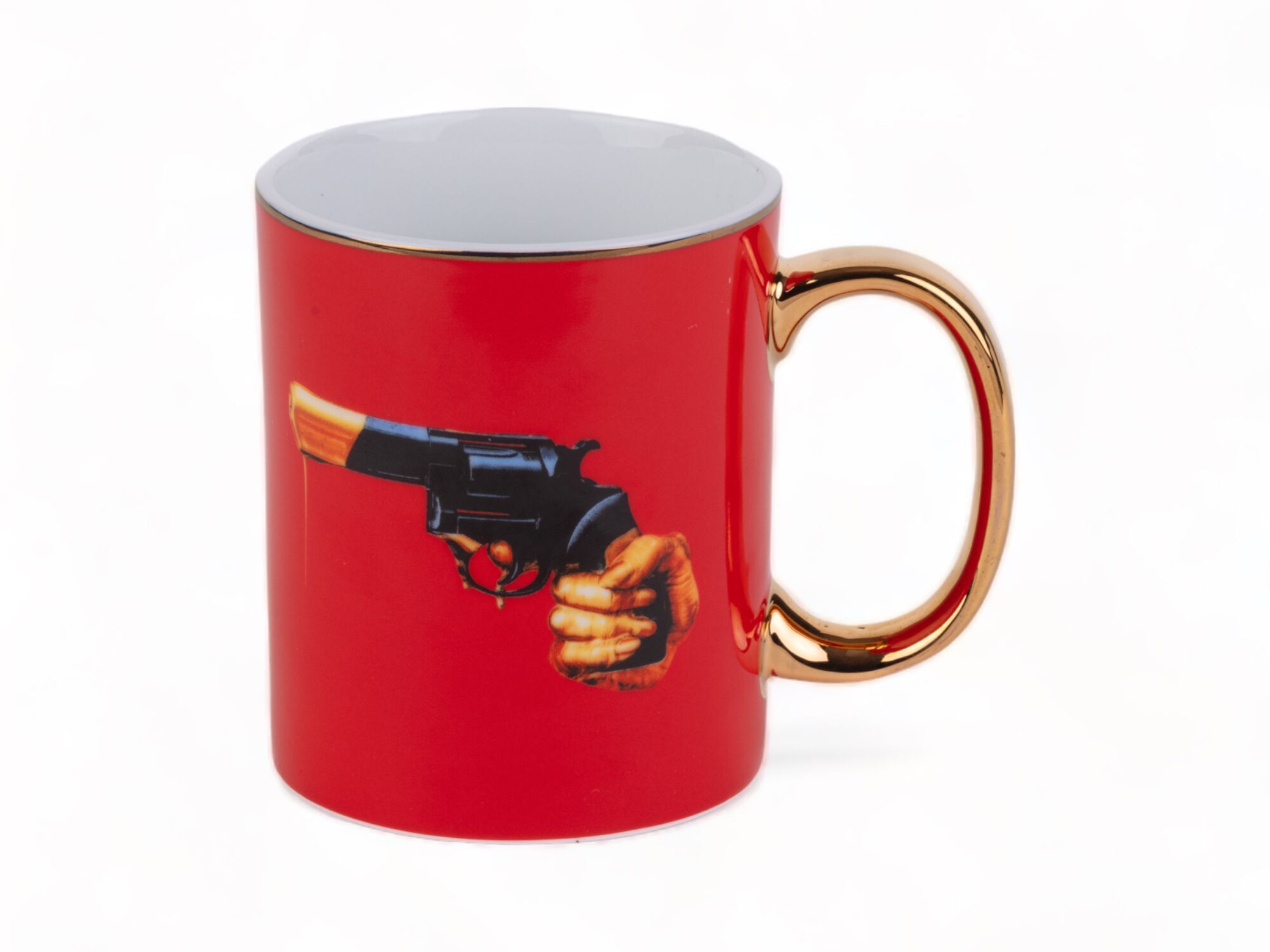 Фарфоровая кружка Seletti Seletti пользуется туалетной бумагой ARCH-00034905 - Вид №2