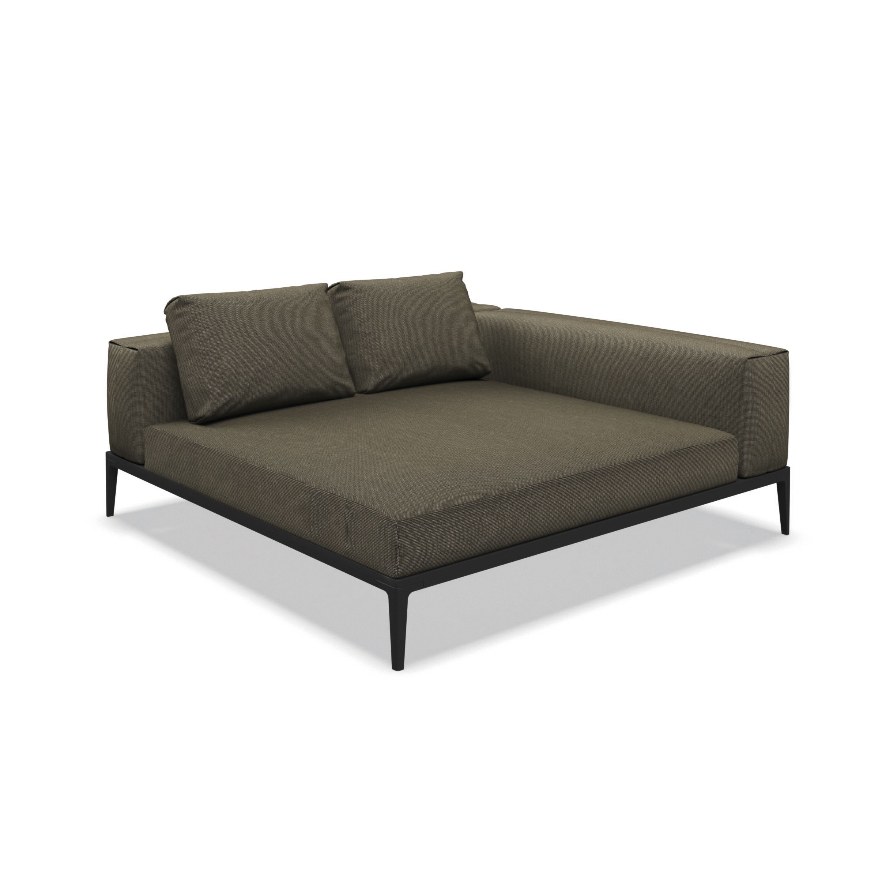 Тканевый угловой модульный садовый диван Gloster сетка ARCH-00114712 - Вид №76