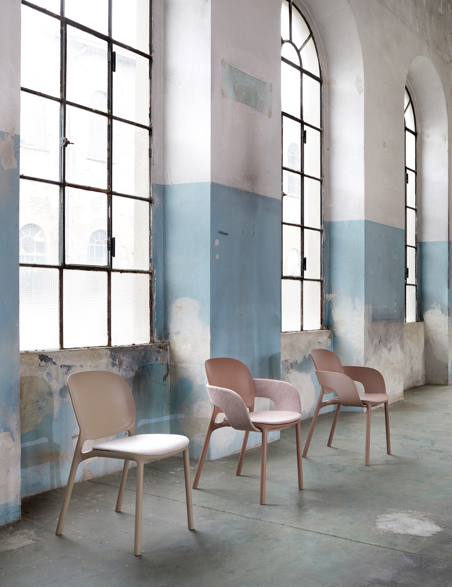 Стул из полипропилена с мягким сиденьем S-CAB Hug ARCH-00027288 - Вид №8