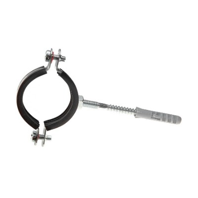 RUS.833.04 Кронштейн для труб стальной с резиновым уплотнением Valtec 1/2", 20–24 мм  - Вид №2