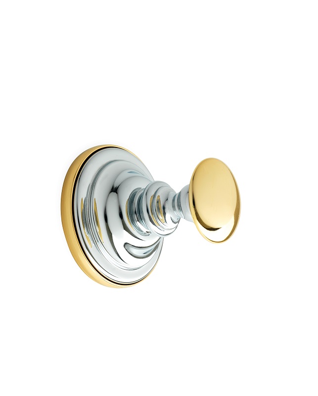 G13.1(04) Stil Haus Giunone, крючок, цвет белый - золото